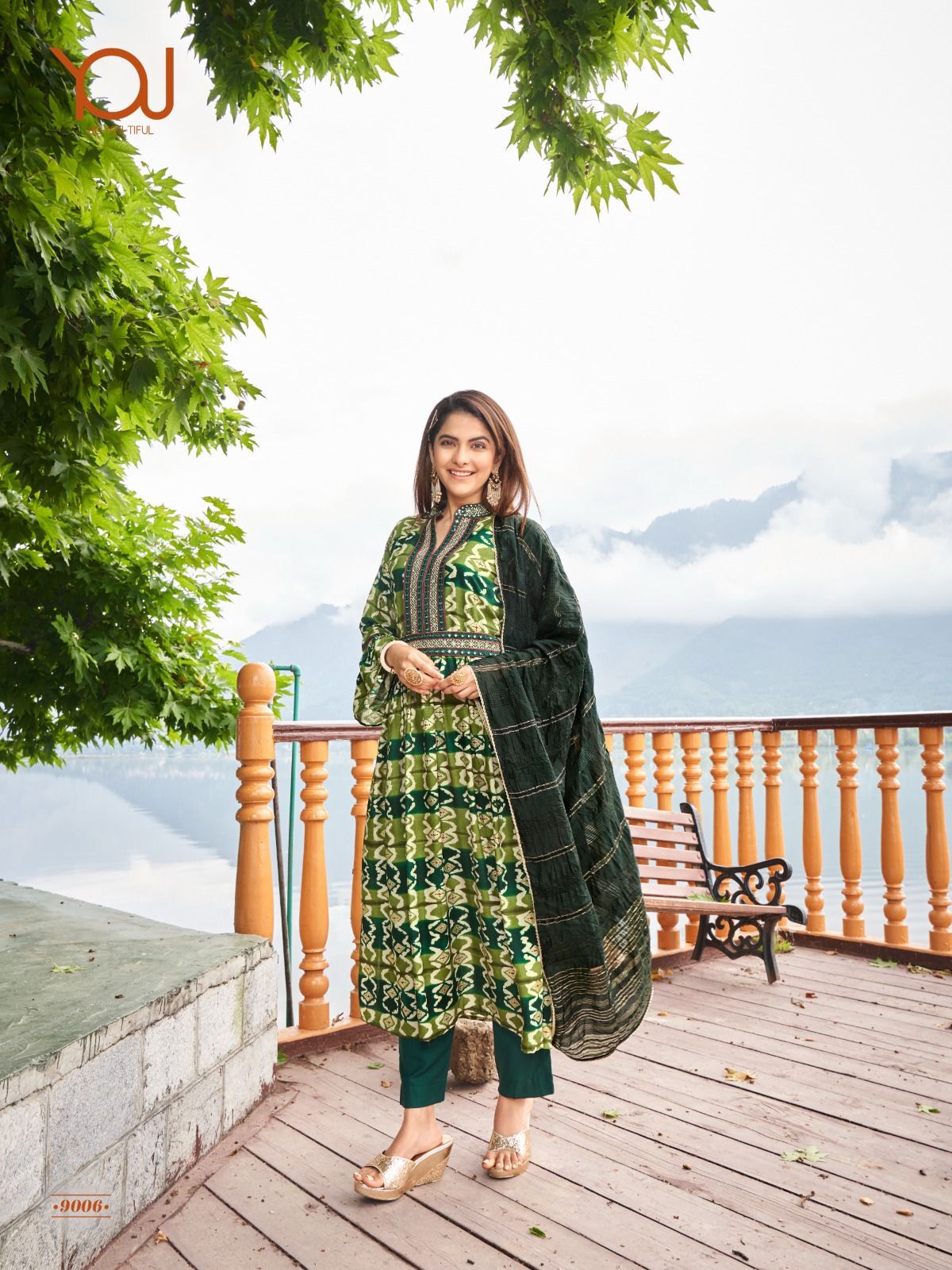 Ladies Designer Printed Nayra Cut Kurti - Color: All Colours