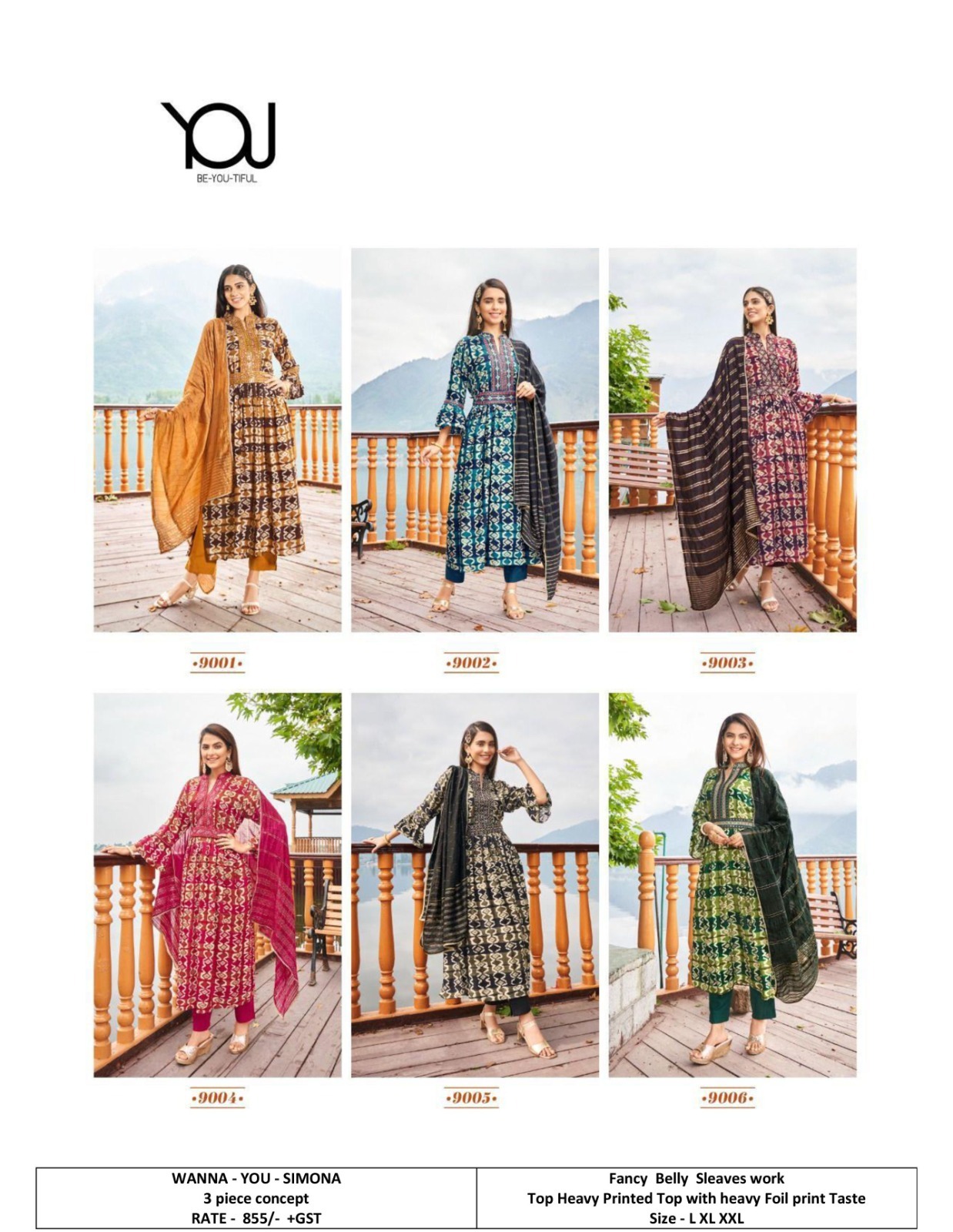 Ladies Designer Printed Nayra Cut Kurti - Color: All Colours