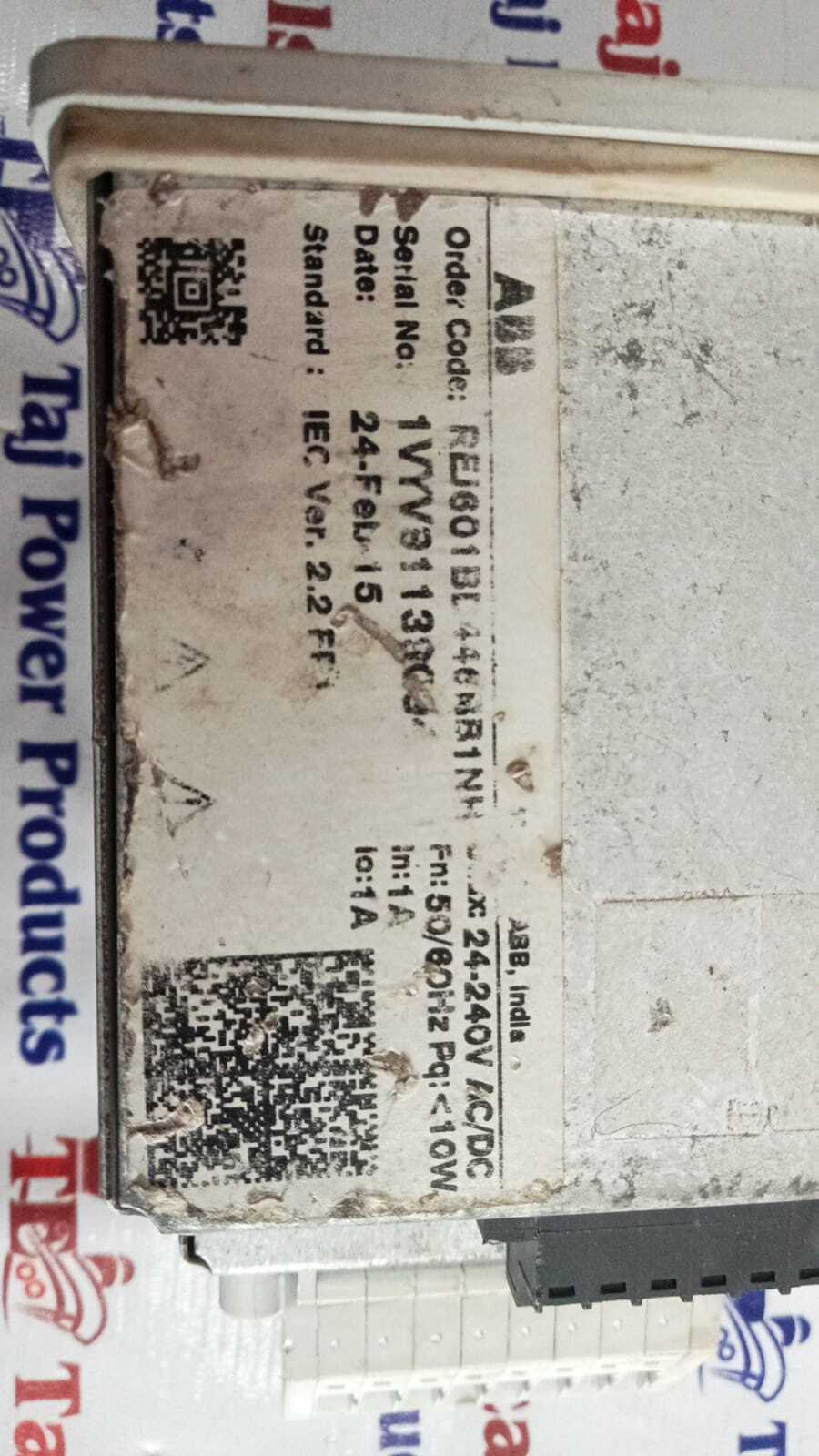 Abb Rej601bd446bb1nh Relay - Dedicated Feeder Protection And Control Relay, Overcurrent Protection For Utilities And Industrial Power Systems