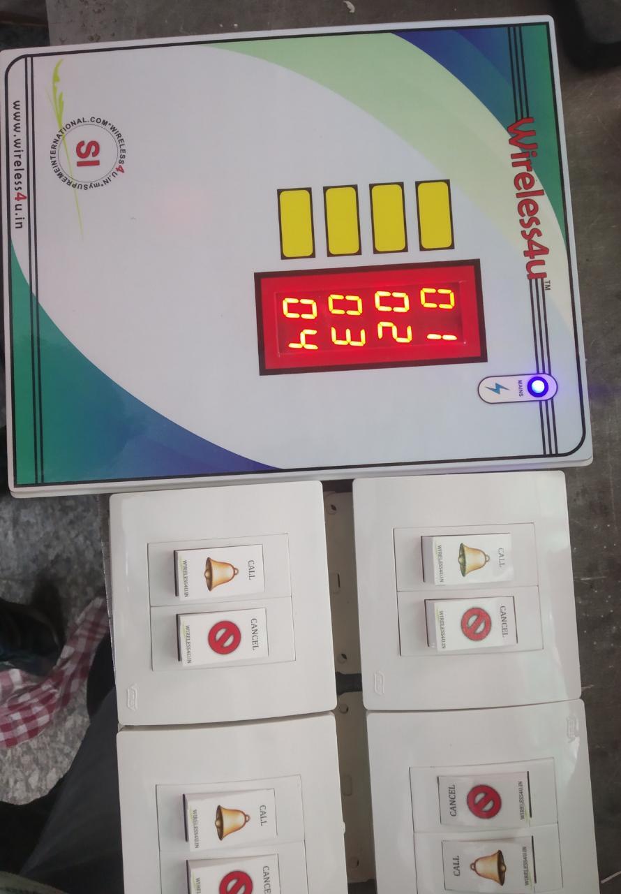 Calling Bell System - Material: Abs