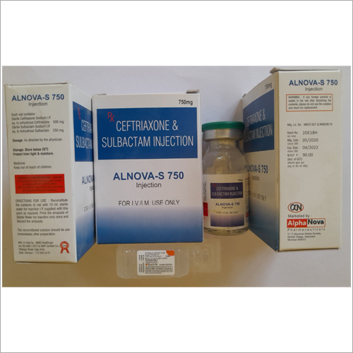 Liquid Ceftriaxone Sulbactam Injection