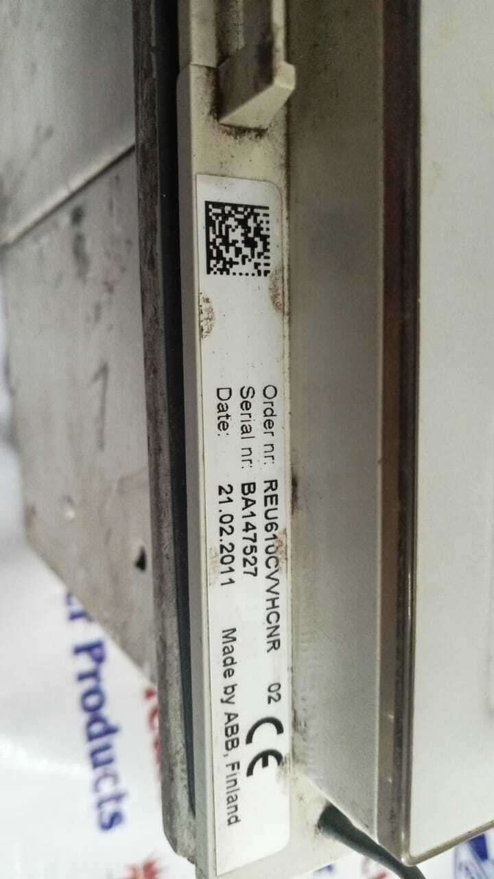 Abb Reu610cvvhcnr Relay - Voltage Protection Relay For Utility & Industrial Power Systems | Supports Iec 61850, Dnp3, Modbus, Under/overvoltage Protection