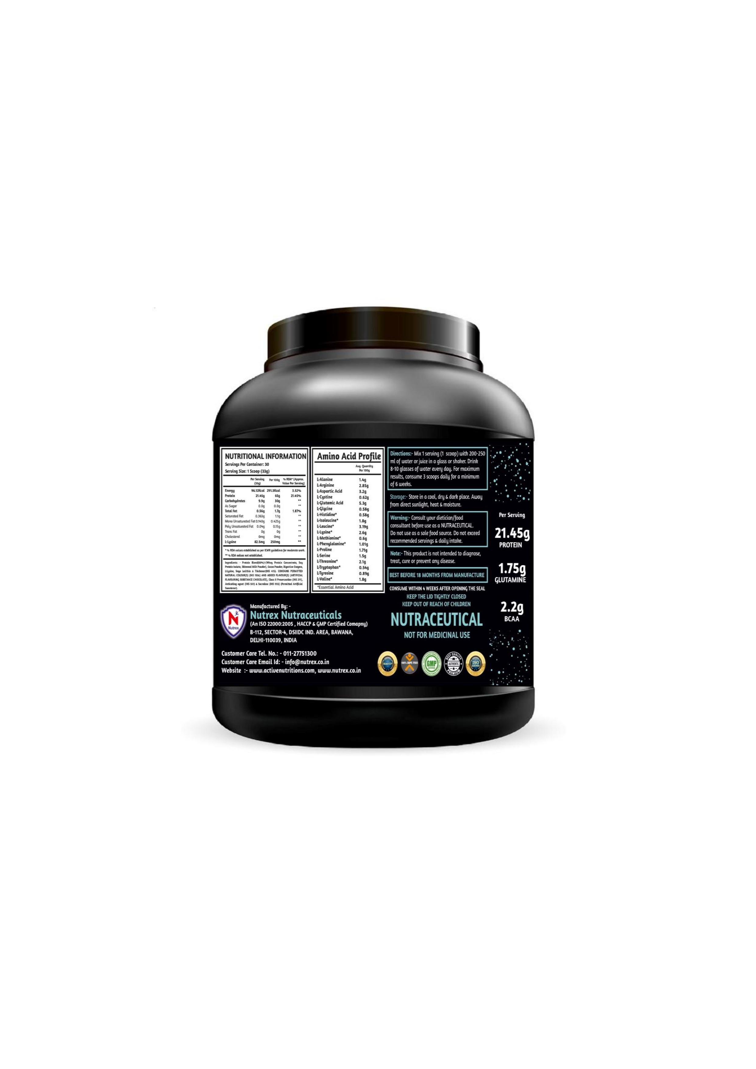 Active Nutritions Esteem Whey Protein (Chocolate Flavour)1kg/2kg Dosage Form: Powder