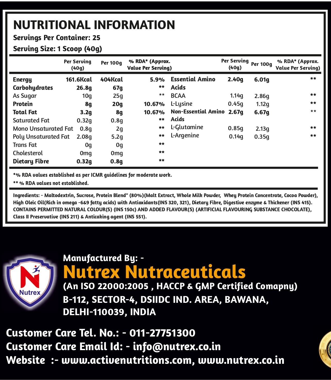 Active Nutritions Paramount Mass Gainer (Chocolate And Banana Strawberry Flavour) 1kg/2kg Dosage Form: Powder