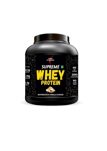 ACTIVE NUTRITONS SUPREME WHEY PROTEIN (चॉकलेट और बटरस्कॉच वनीला फ्लेवर) 1KG/2KG