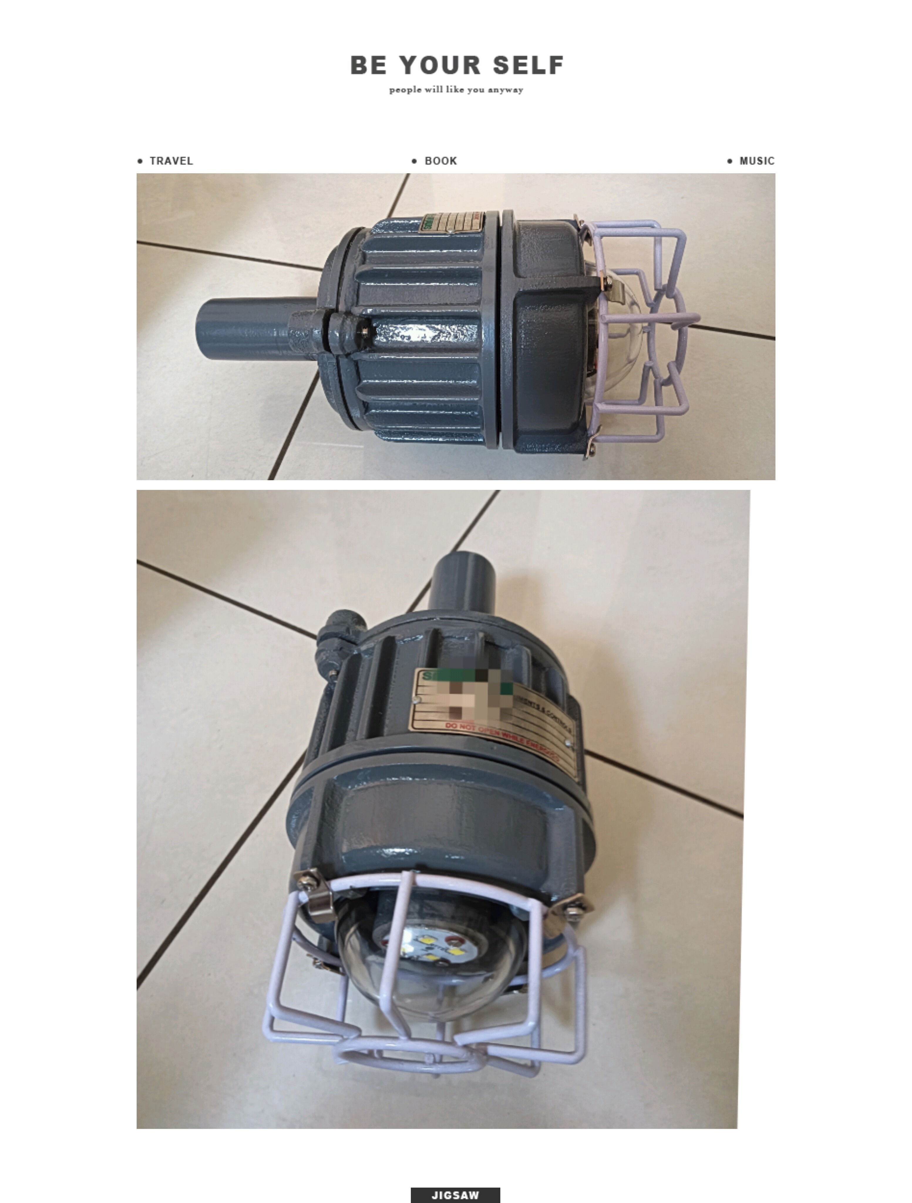 Flameproof Led Hand Lamp - Frequency (Mhz): 50 Hertz (Hz)