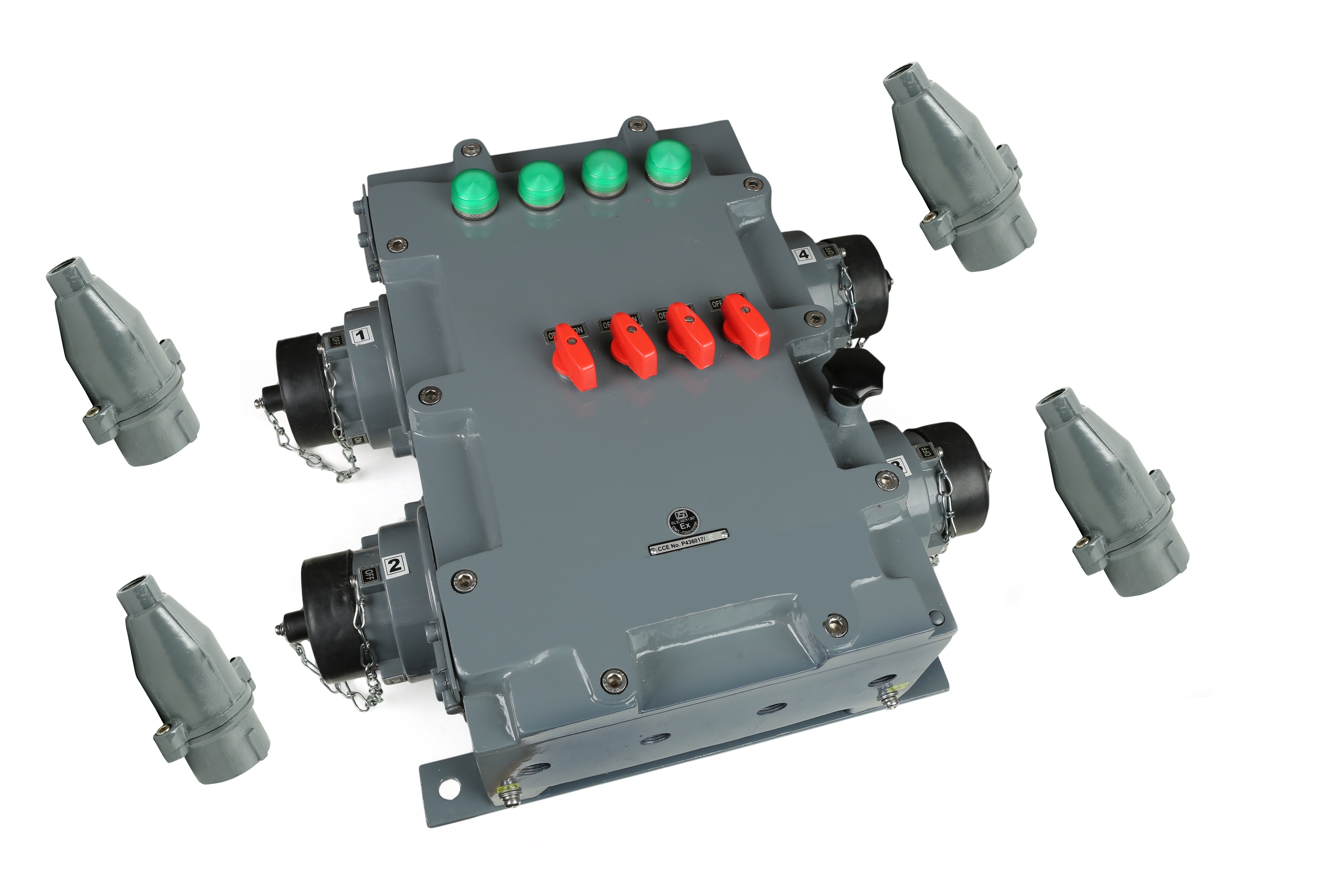 Flameproof Multiway Switch Socket - Frequency (Mhz): 50 Hertz (Hz)