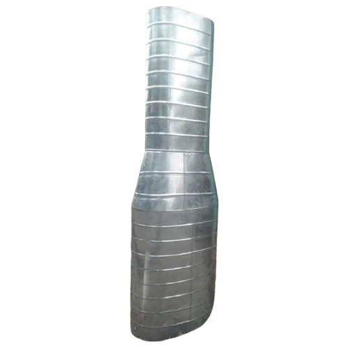 Iron 5Mm Gi Air Ducting Pipe