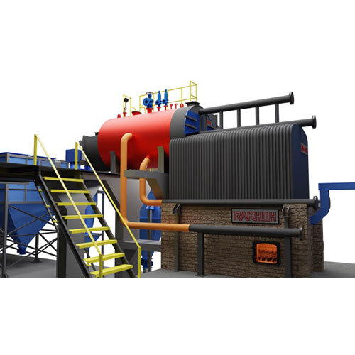 Smoke Cum Water Tube Membrane Water Wall Type External Furnace Steam Boiler - Material: Steel
