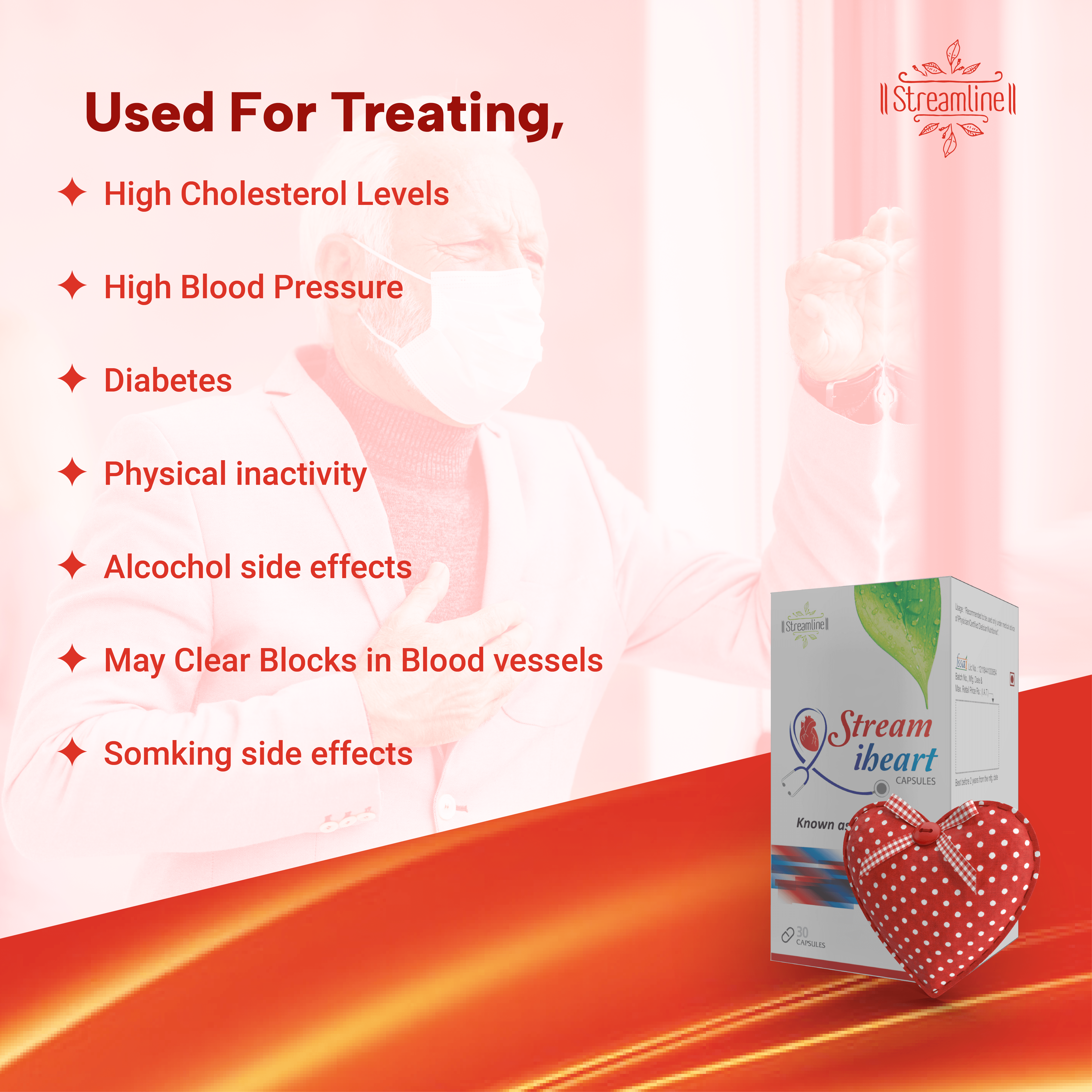I-heart Cardiovascular Support Capsules - Herbal Formula, Antioxidant-rich Heart Health Supplement For Cholesterol Balance, Blood Pressure Regulation, And Enhanced Circulation