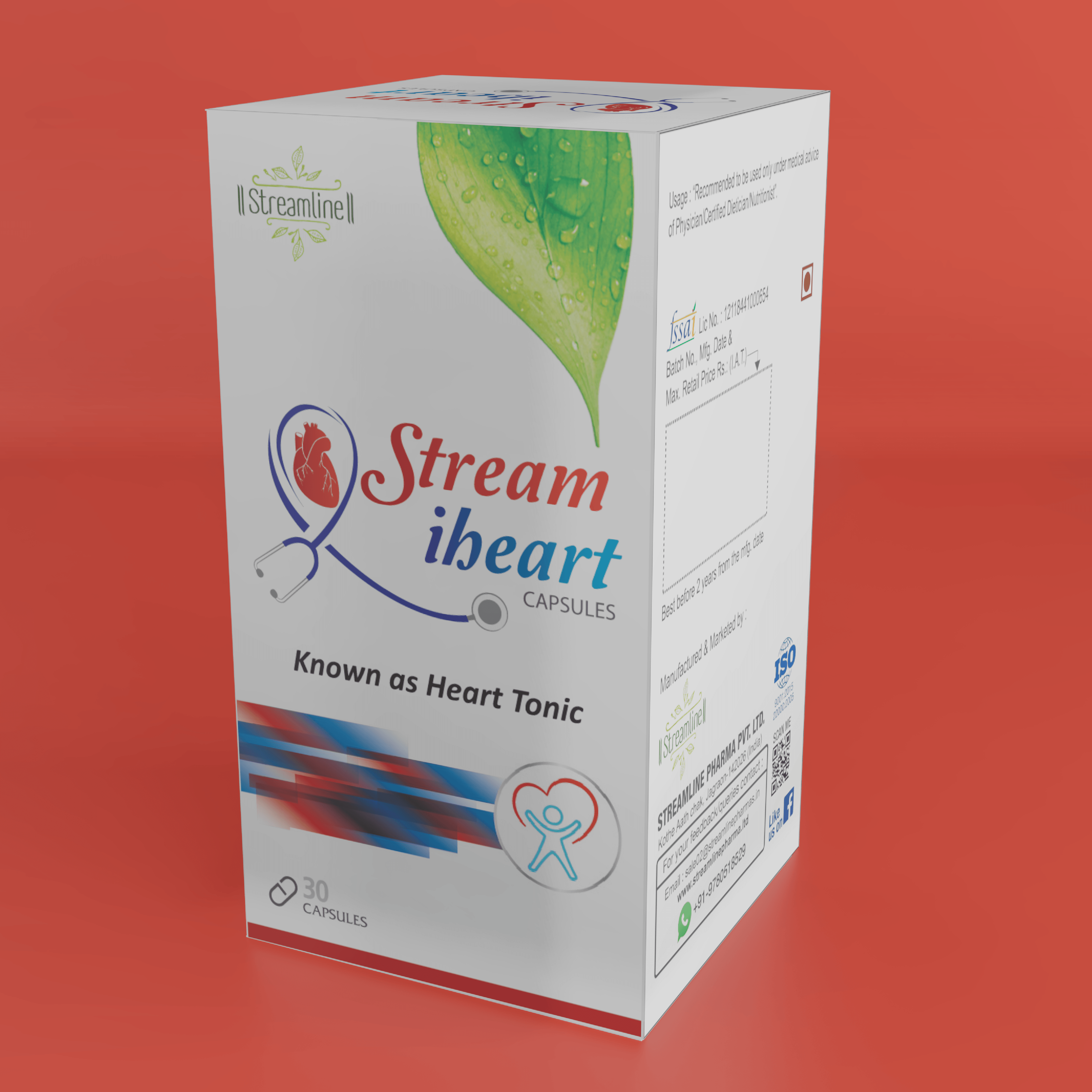 I-heart Cardiovascular Support Capsules - Herbal Formula, Antioxidant-rich Heart Health Supplement For Cholesterol Balance, Blood Pressure Regulation, And Enhanced Circulation