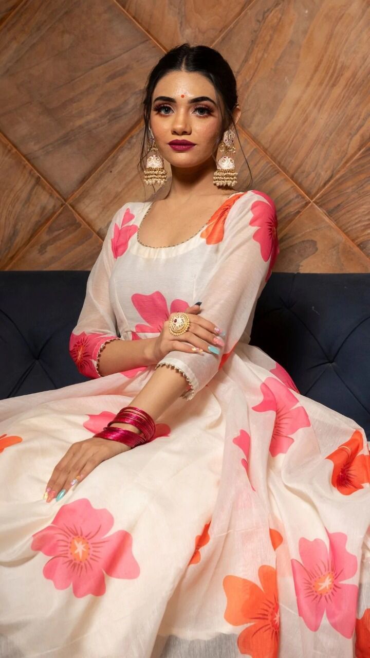 Fully Stitched Georgette Gown