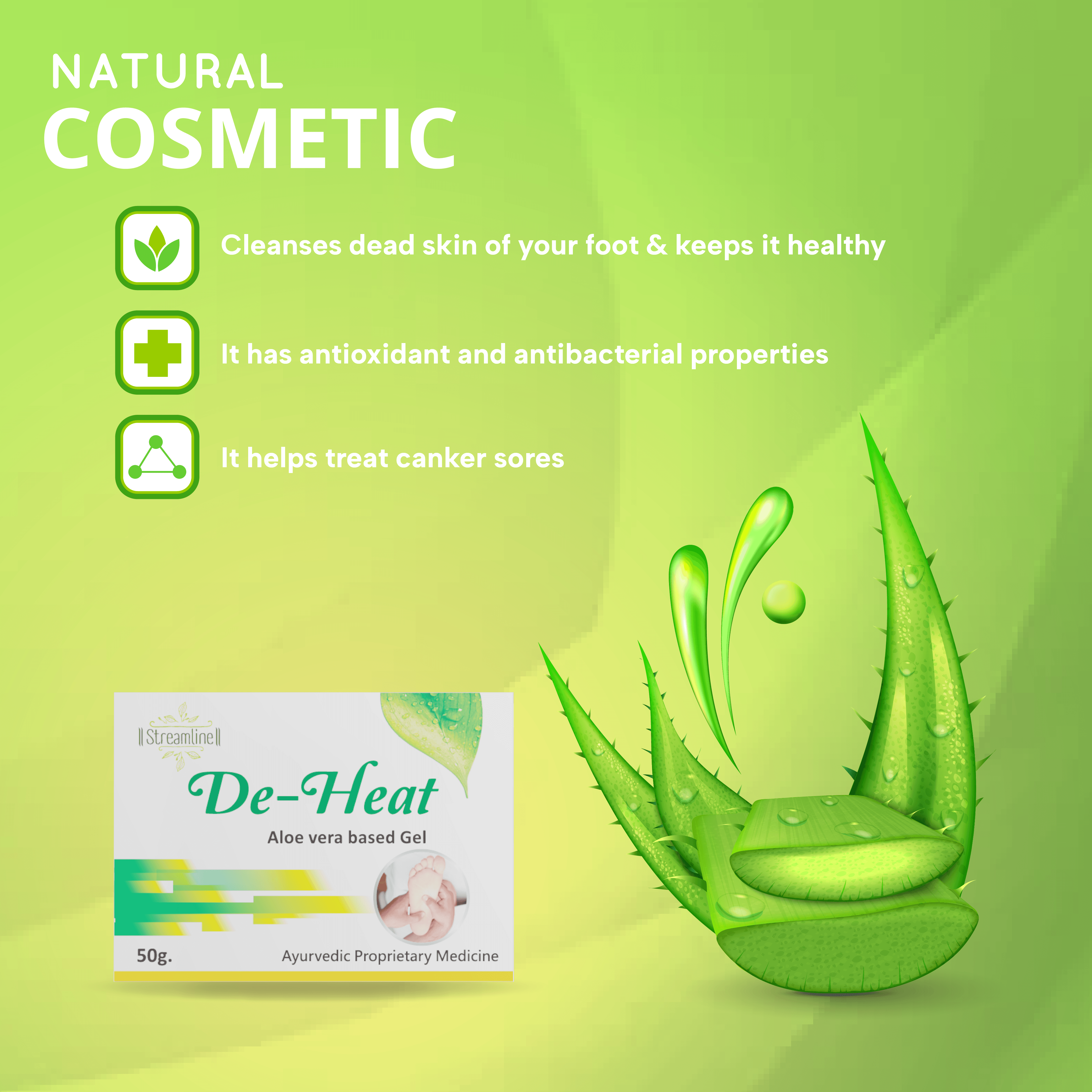De-heart Gel - Product Type: Herbal Medicine