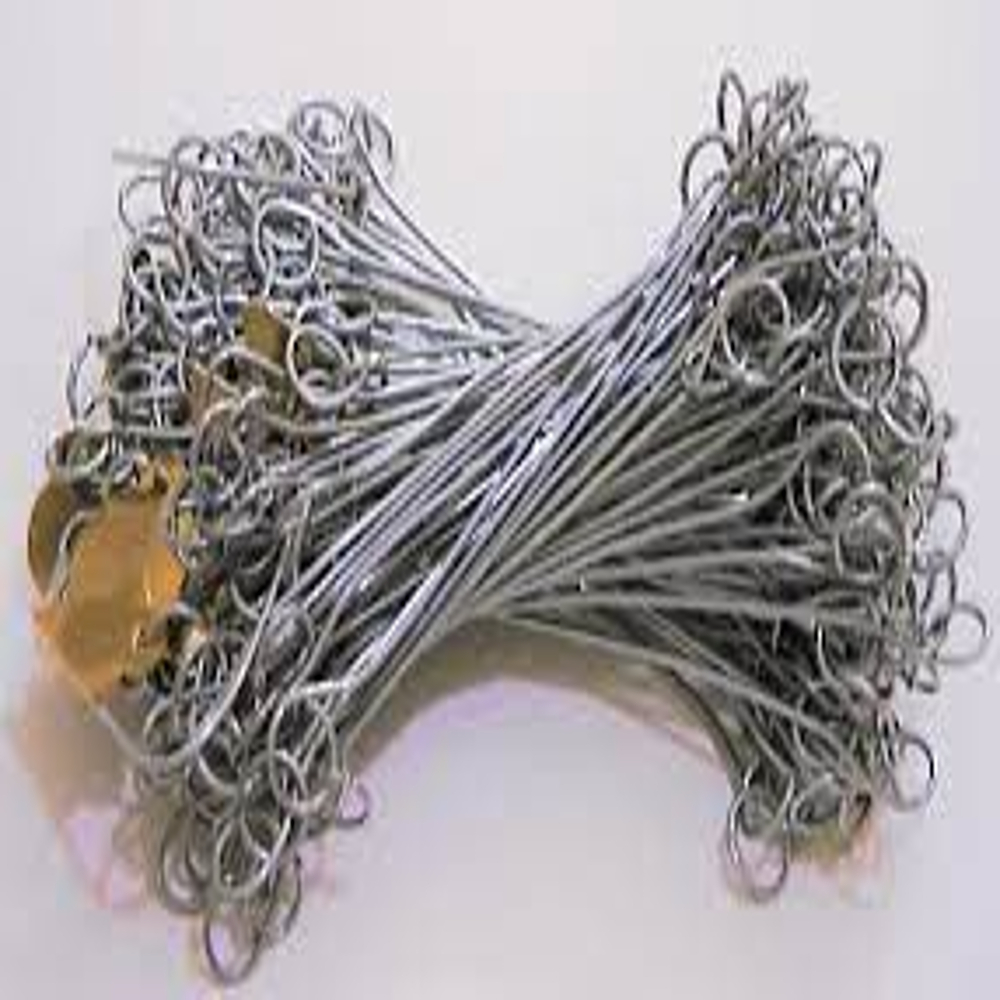 Survey Chain - Steel, 100ft Length, Brown Color, 5mm Link Size | Ideal For Land Surveying, Engineering Tasks, Astm Standards