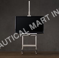 पॉलिश निकेल टीवी ईज़ल