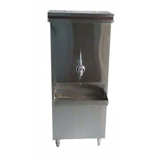 Stainless Steel Water Cooler - Color: Silver