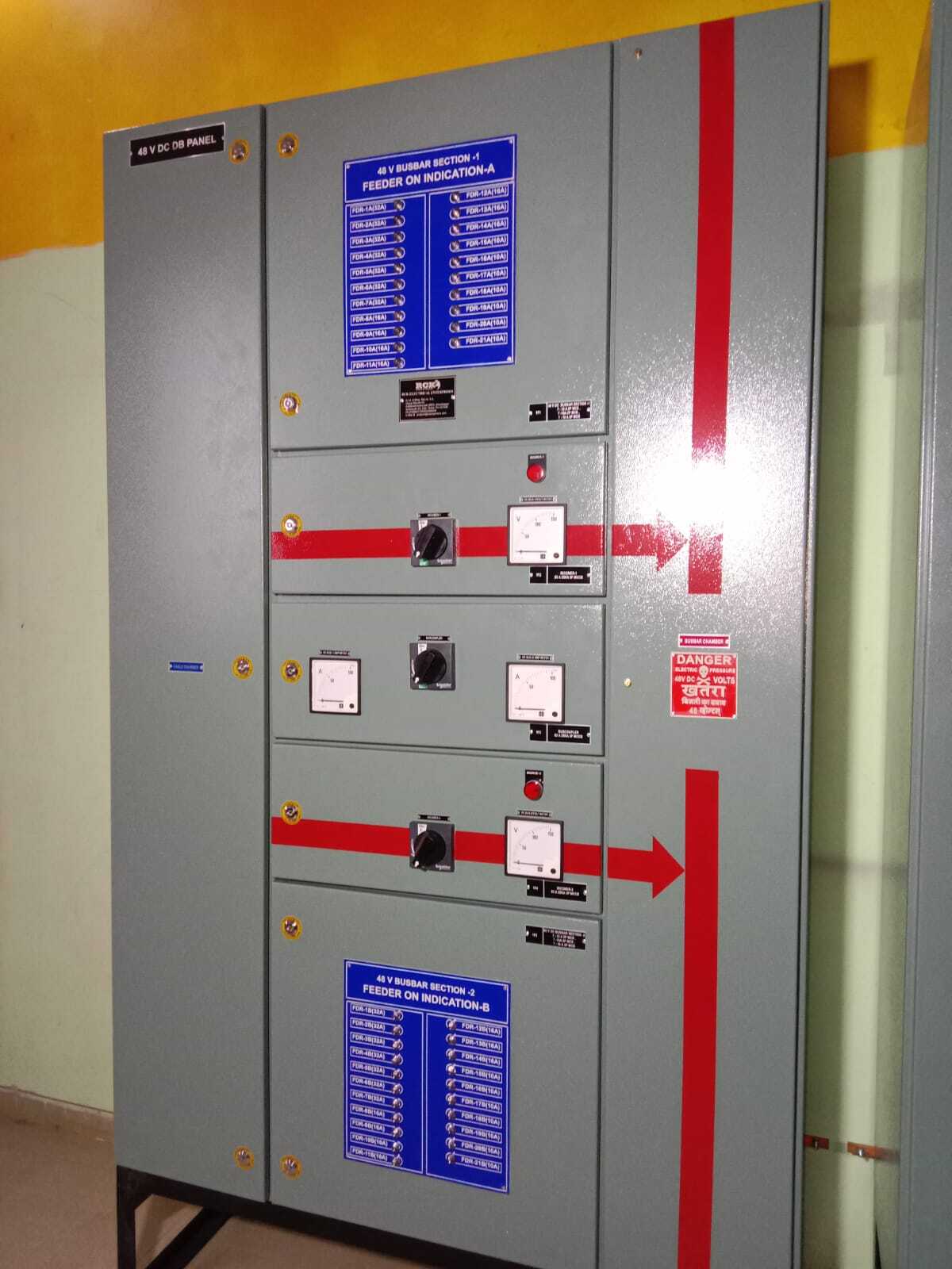 Dcdb Panel - Base Material: Mild Steel