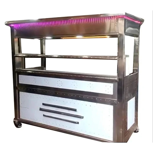 Silver Stick Kulfi Ss Counter