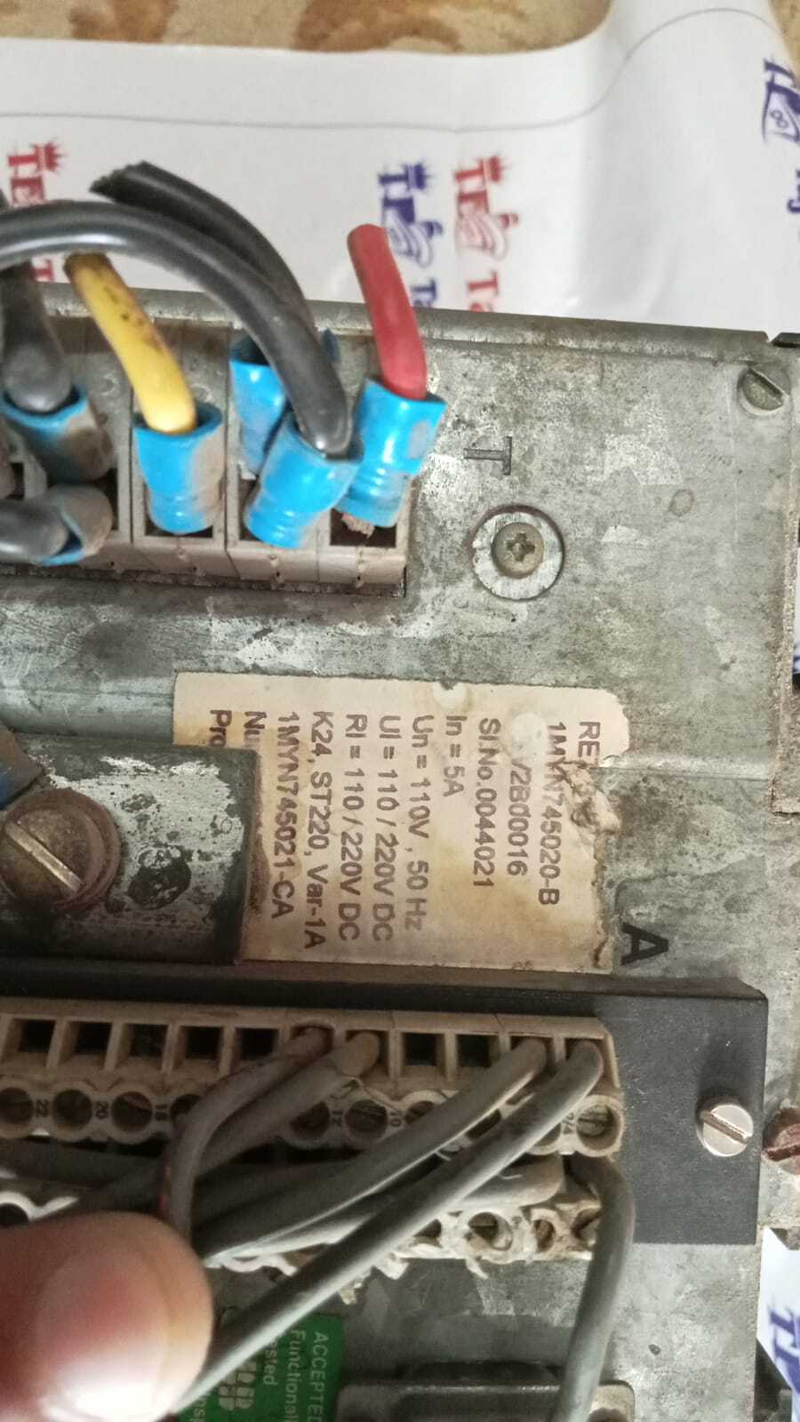 Abb Ret316 4 Relay