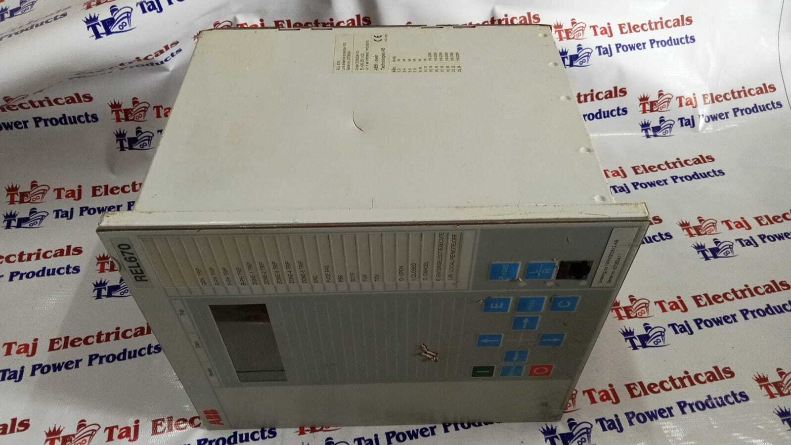 Abb Rel670 3238306-10 Relay - Color: White