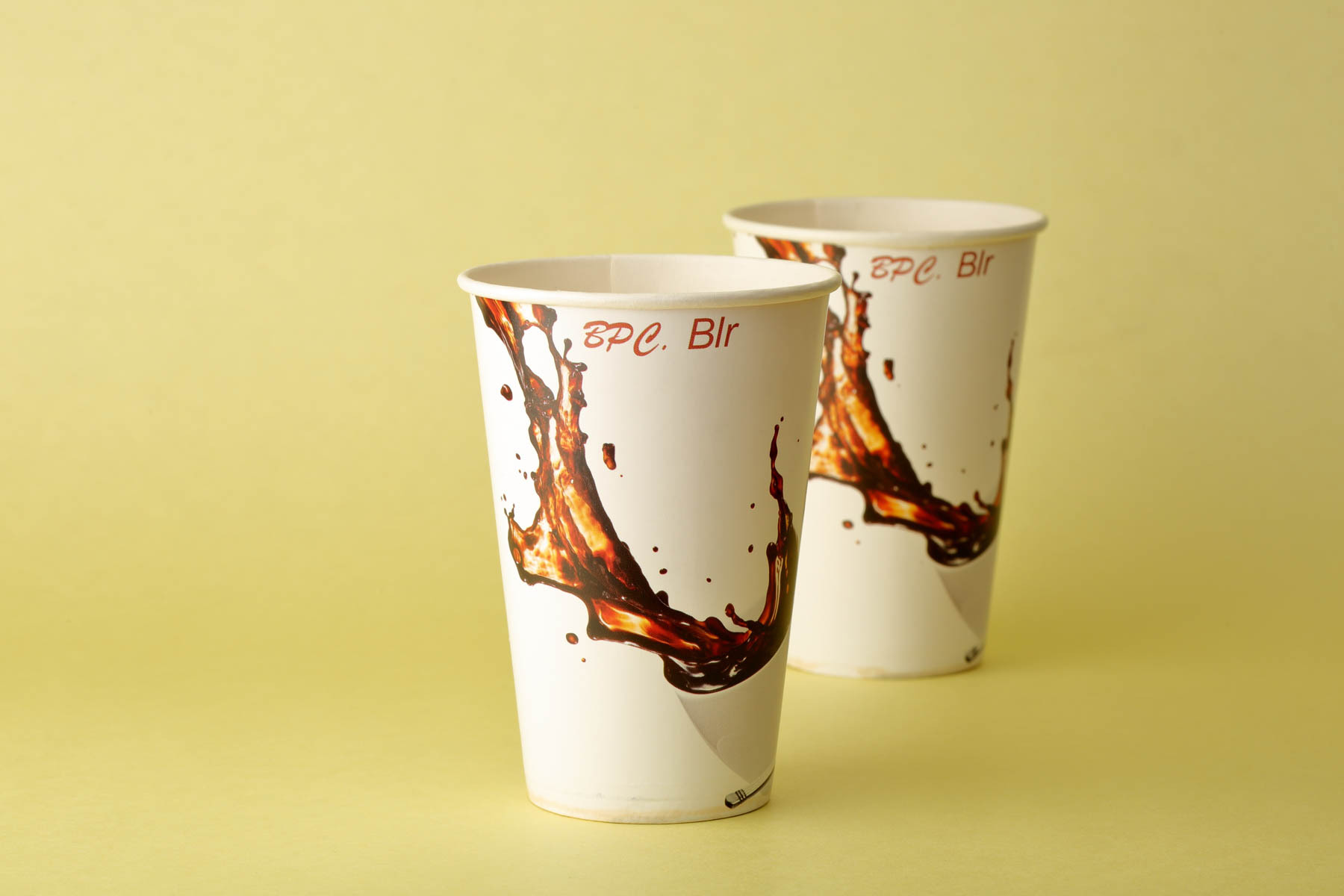 Bpc Diamond Paper Cups - Color: White