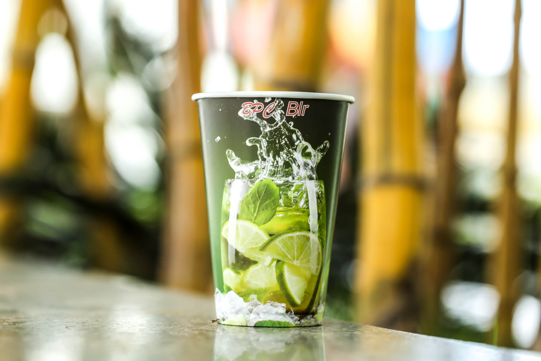 Bpc Diamond Paper Cups - Color: White