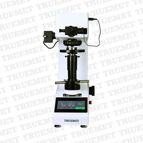 Digital Touch Screen Vickers Hardness Tester (Vht-adt Series) - 585x200x630 Mm, 42 Kg | 10x Digital Eyepiece, Dual Optical Channel, Halogen Illumination