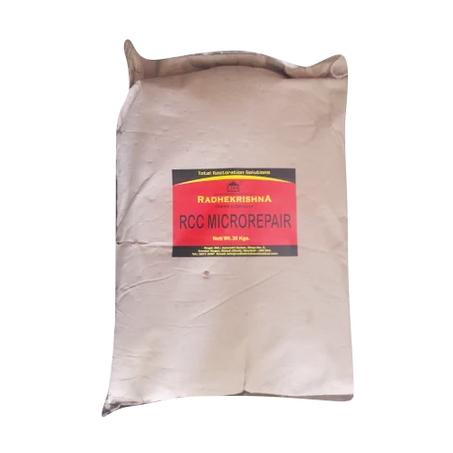 Rcc Microrepair - Ready-to-use Dry Powder Blend | Non-shrink Micro Concrete, Controlled Expansion, High Early Strength, Long-term Durability