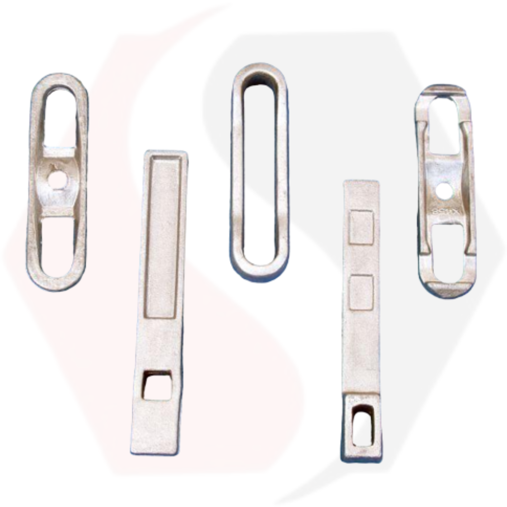 Forged Tractor Parts - Color: Silver