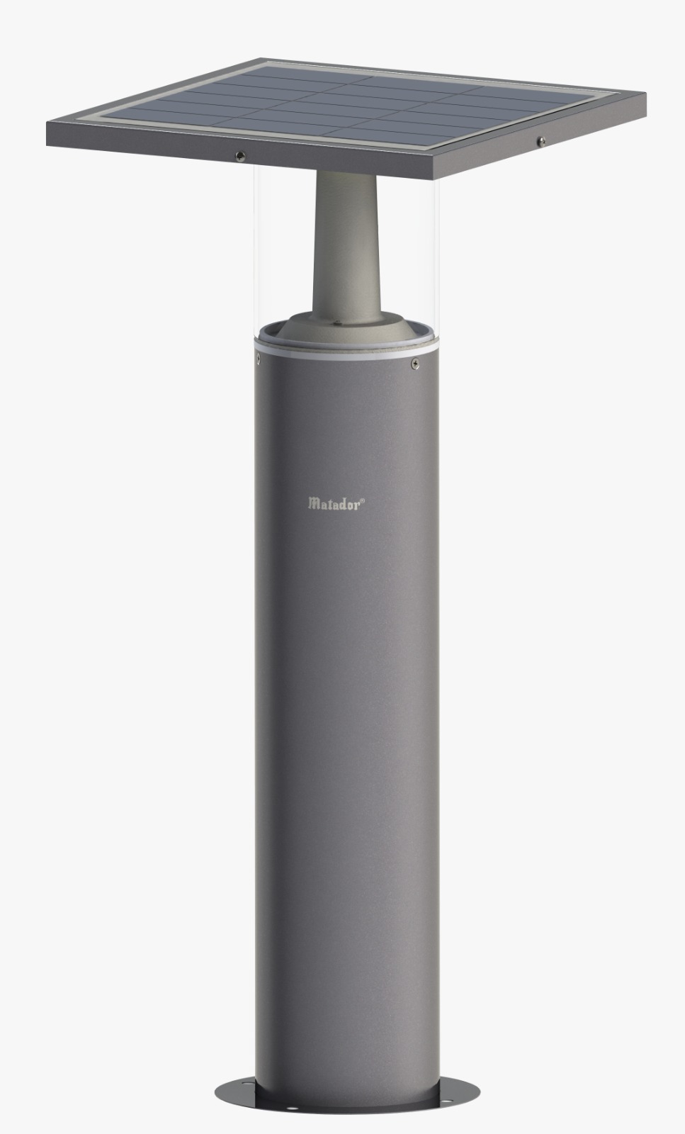 Led Solar Bollard Lights - Color: Black