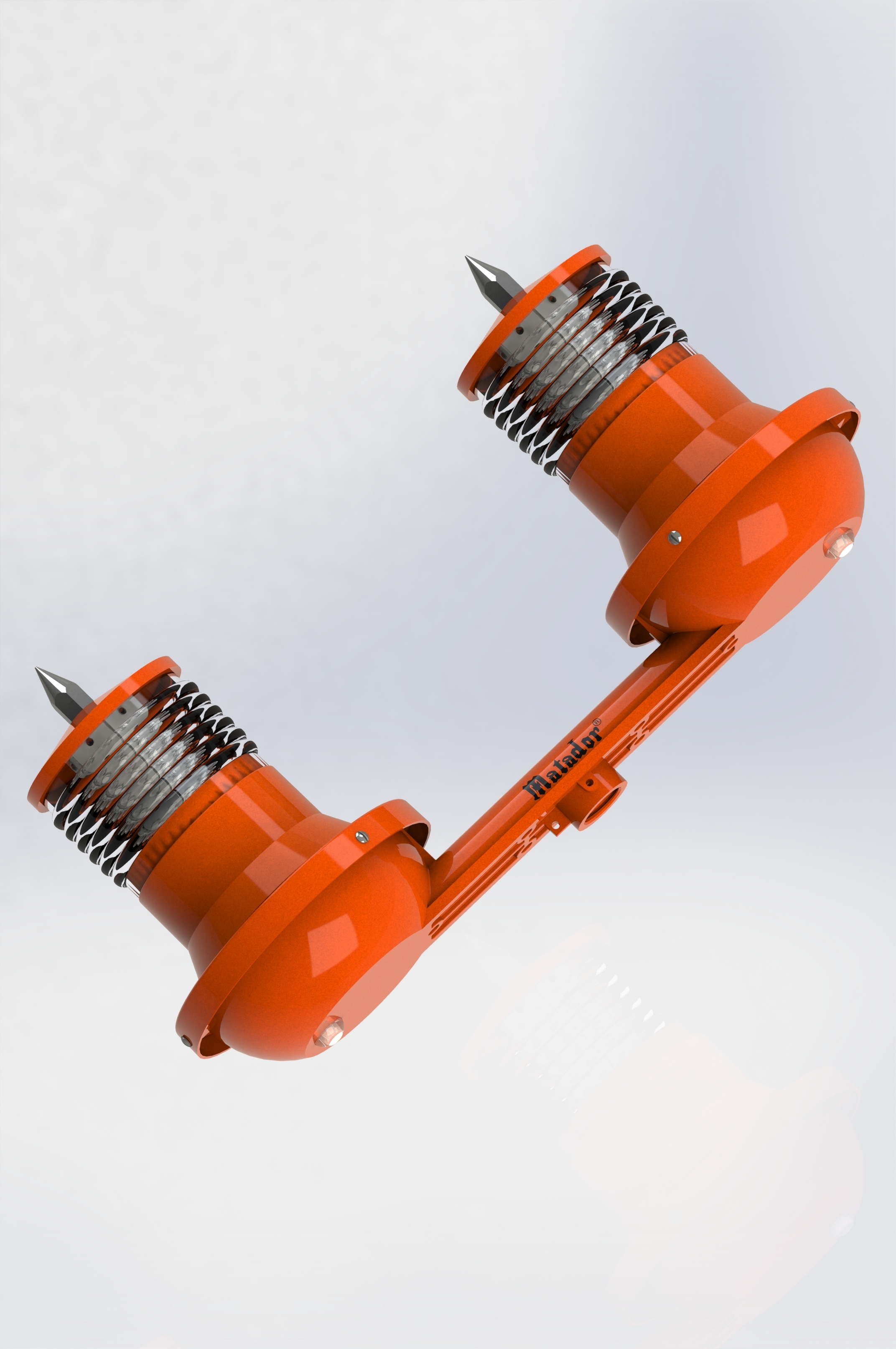 Led Twin Aviation Lighting - Color: Orange