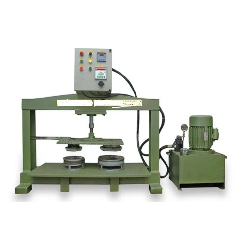 Hydraulic Paper Plate Machine - Stainless Steel, Semi-Automatic Design | Frequency Speed Control, Warranty Included