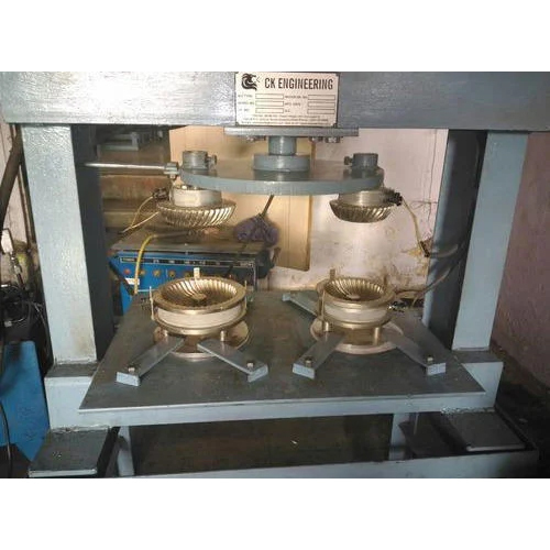 Double Die Paper Plate Machine - Grade: Semi-Automatic