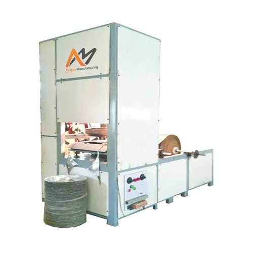 Semi Automatic Paper Plate Machine - Stainless Steel, Frequency Speed Control | Durable, Energy Efficient, Easy to Use, One-Year Warranty