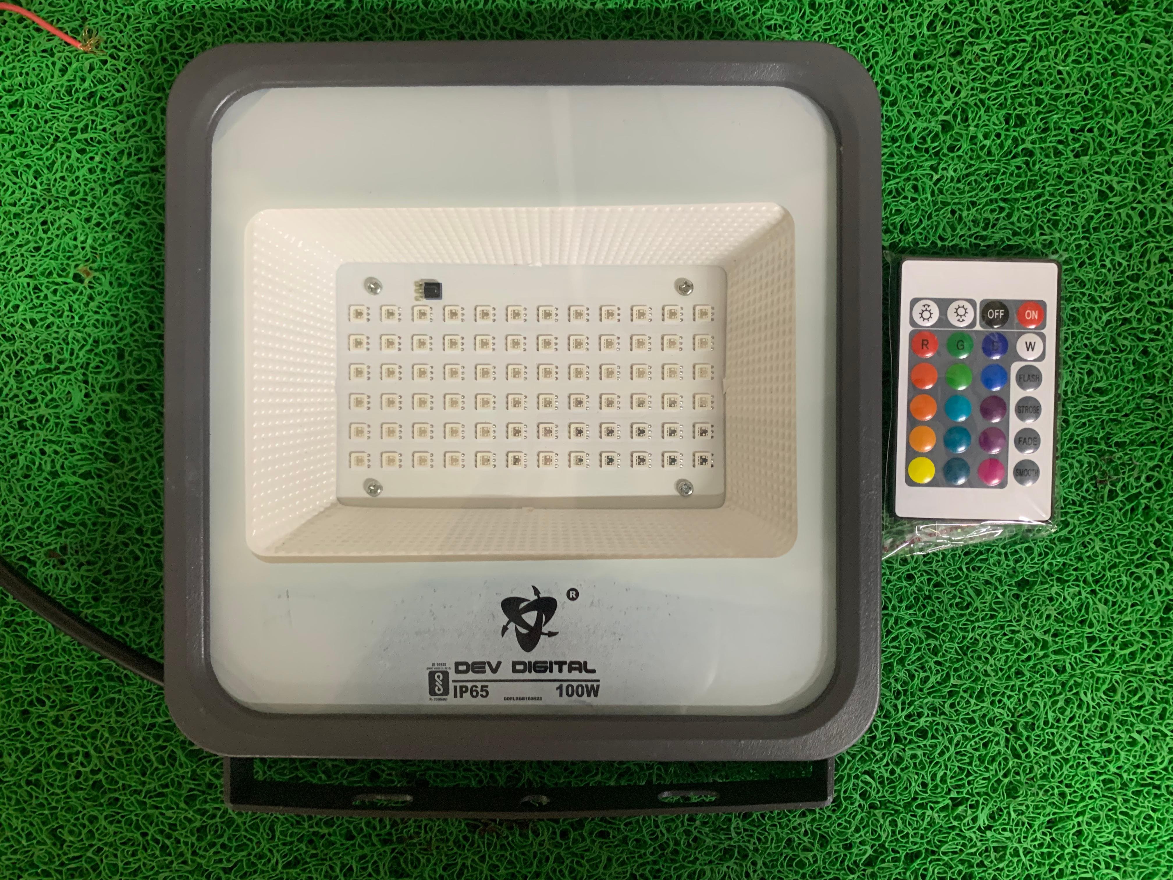 Black Rgb Led Flood Light - 50w