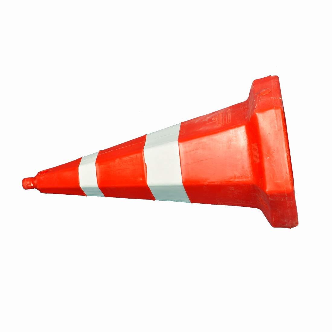 Traffic Cone 750mm Tall Cones - Ldpe Material, 750mm Height, Red Color | Available With Reflective Sleeve, Tear Resistant, Stackable Design