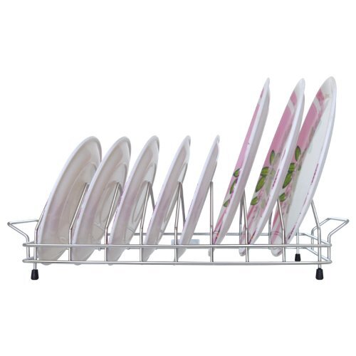 Ss Plate Stand Handle - Stainless Steel, Free Standing, Silver Color | Customized Sizes, Durable, Resilient For Heavy Loads