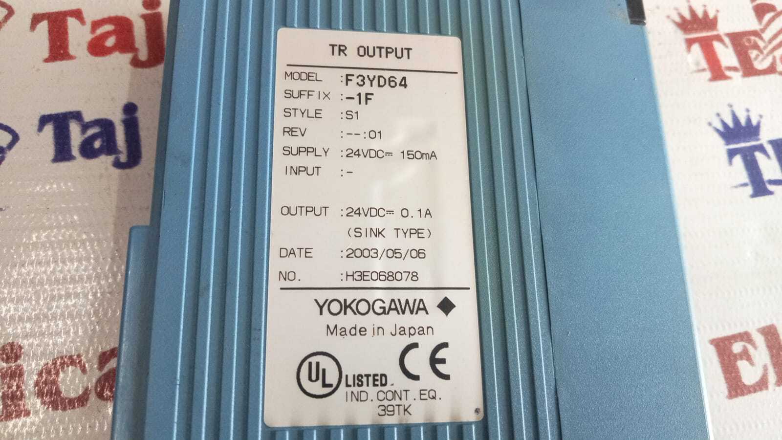 Yokogawa F3yd64 Drive