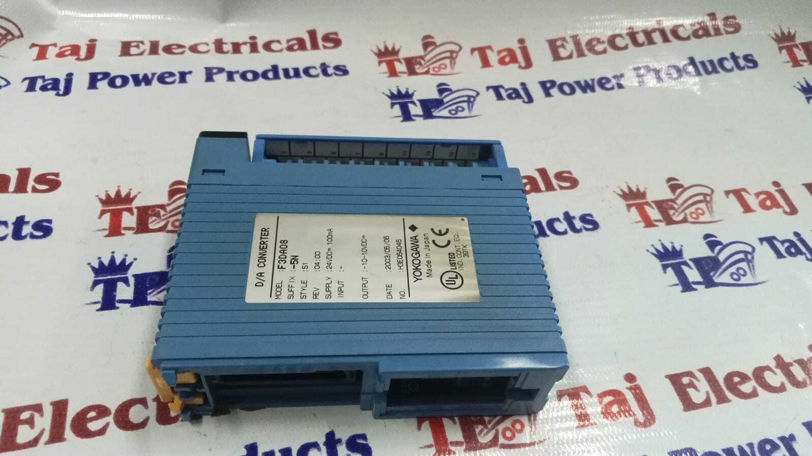 Yokogawa F3da08-5n Drive - Application: Industrial Automation