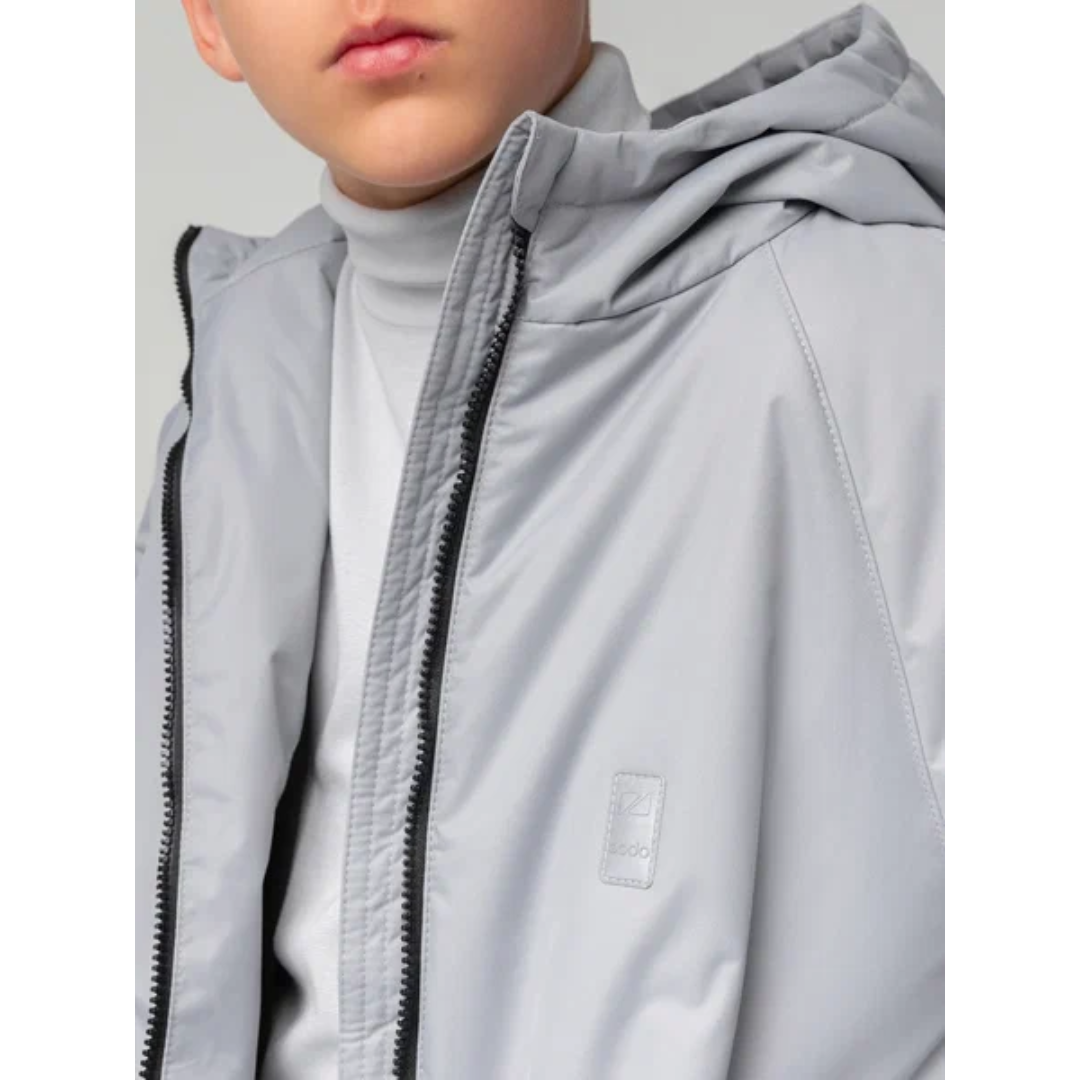 Coat 49-10 - 100% Polyester, Temperature Range: 0 To -10â°c, Grey | Comfortable, Durable, Waterproof, Windproof, Zipper Closure, Semi-gloves Cuffs