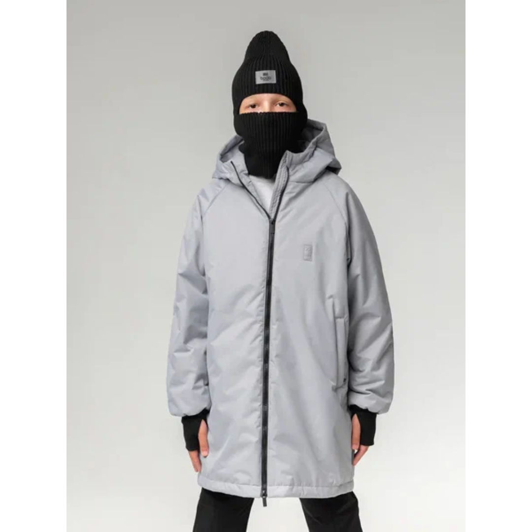 Coat 49-10 - 100% Polyester, Temperature Range: 0 To -10â°c, Grey | Comfortable, Durable, Waterproof, Windproof, Zipper Closure, Semi-gloves Cuffs