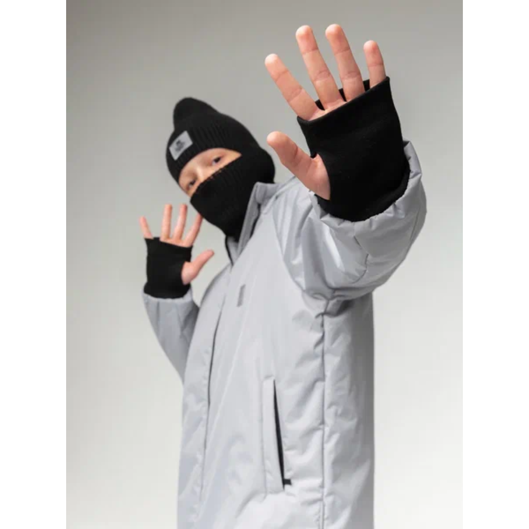 Coat 49-10 - 100% Polyester, Temperature Range: 0 To -10â°c, Grey | Comfortable, Durable, Waterproof, Windproof, Zipper Closure, Semi-gloves Cuffs
