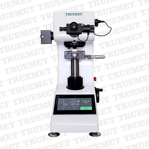 Digital Touch Screen Micro Vickers Hardness Tester (Ht-1000adt) - 530x200x530 Mm, 35 Kg | 10x Digital Eyepiece, Halogen Illumination, 7" Lcd Touch Display, Auto Turret Mechanism