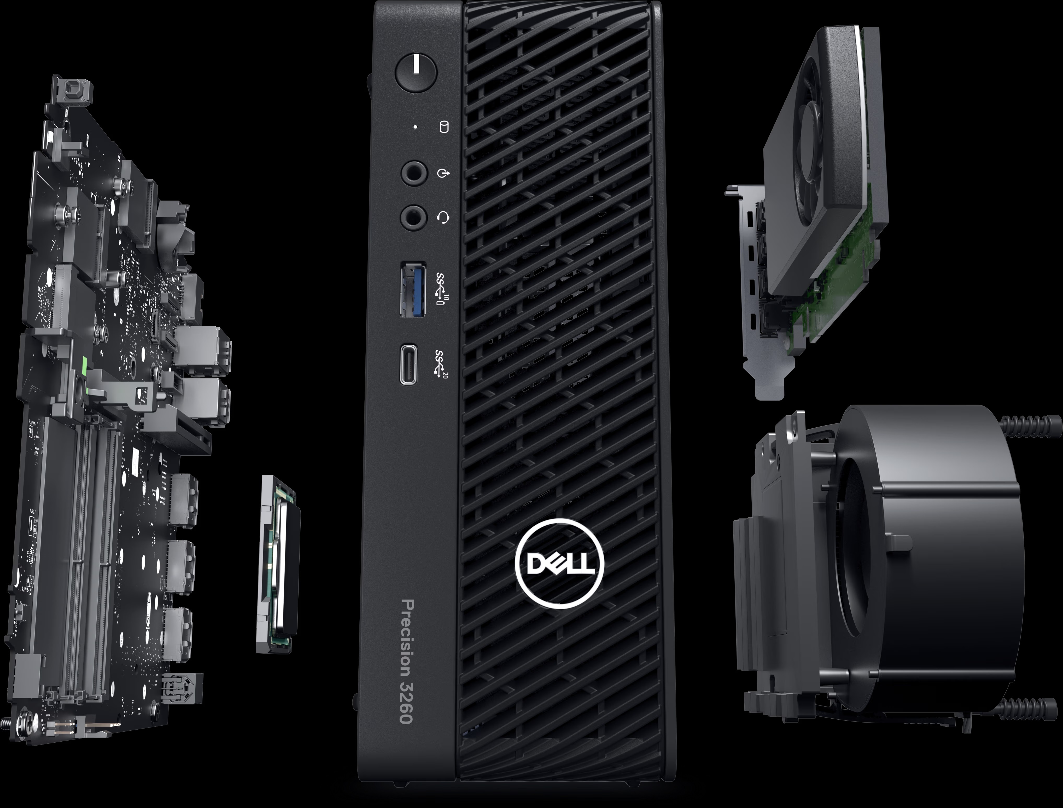 Dell Precision 3260 Compact Workstation - Memory: 256 Gigabyte (Gb)