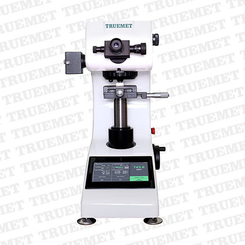 Touch Screen Micro Vickers Hardness Tester (Ht-1000at) - 530x200x530 Mm, 35 Kg | 10x Manual Eyepiece, Halogen Illumination, Lcd Touch Screen, Auto Turret Mechanism, Built-in Thermal Printer