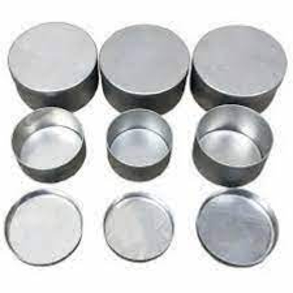 Moisture Tins - Color: Silver