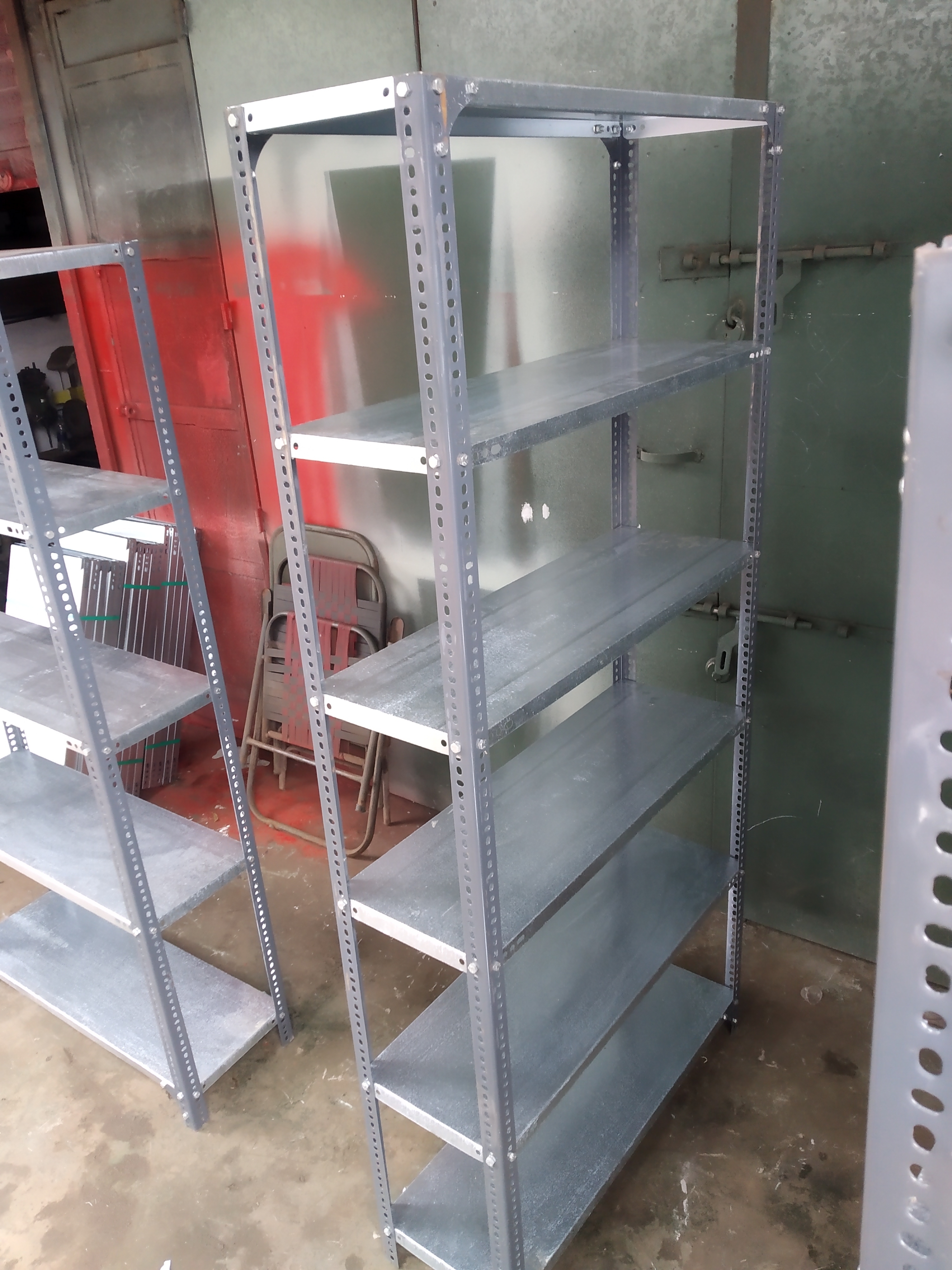 Slotted Angle Racks Capacity: 12000 Kg/day