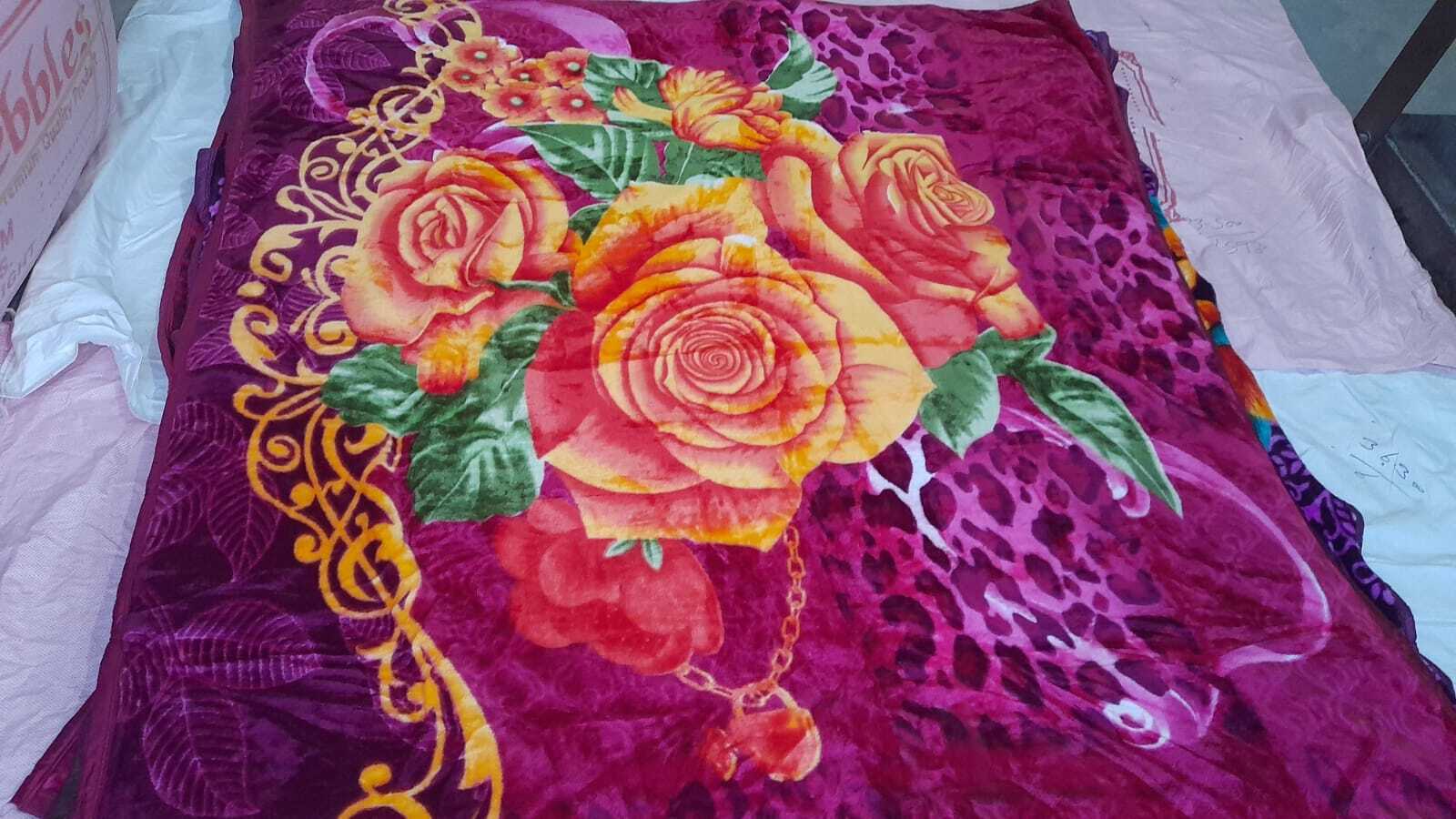 1500 Gram Artillia Double Bed Mink Blanket
