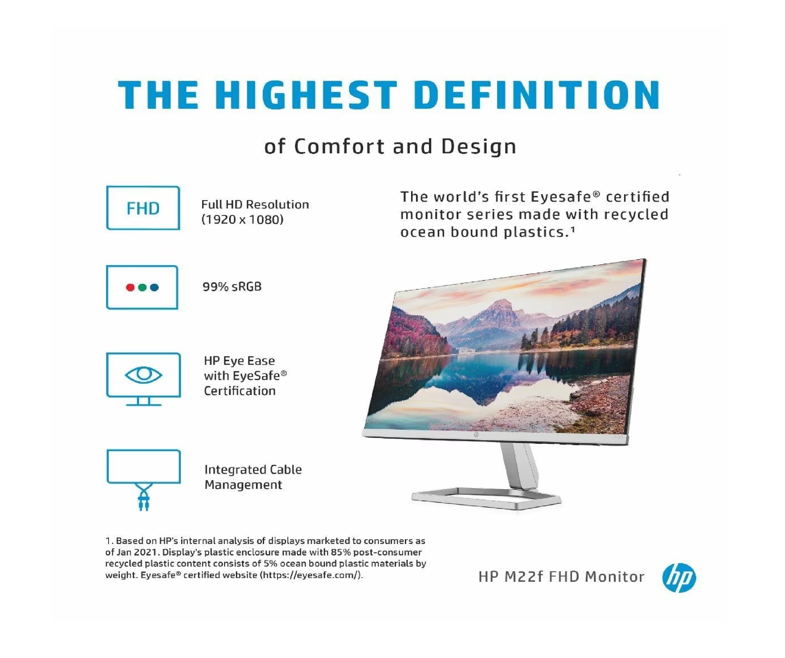 Hp M22f Fhd Monitor