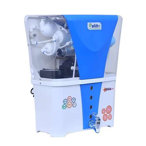 Jiva Plus Ro Water Purifier - Plastic Cabinet Type | 14 L/h Purification 80 Gpd Ro Membrane Uv+uf+alkaline Tds Adjuster Low-maintenance
